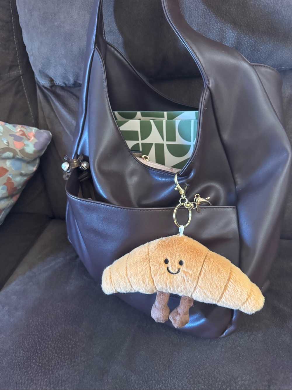 Cute Croissant Charm